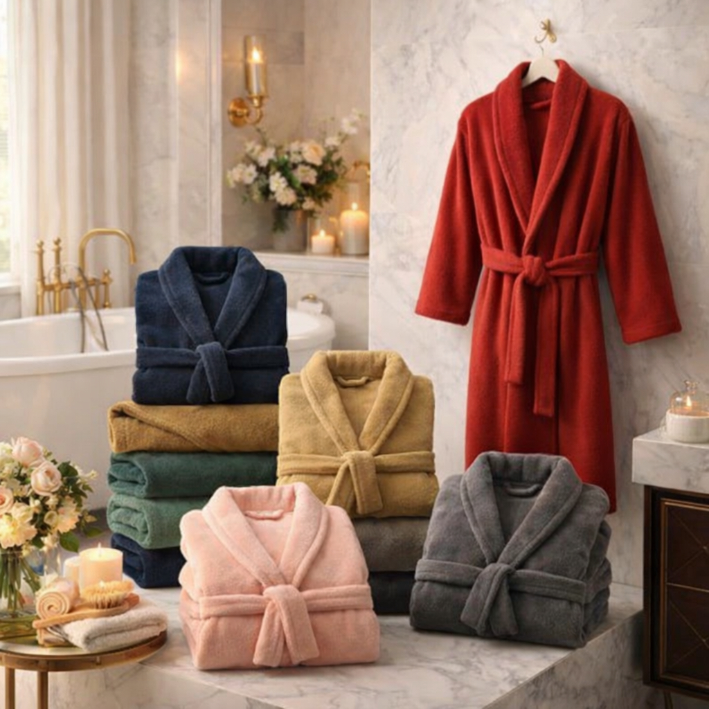 Roupão Microfibra Macio Unissex Adulto Plush Inverno Várias Cores