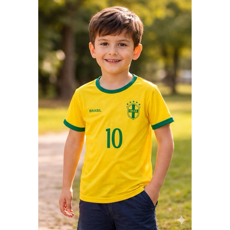 Camisa do Brasil Infantil