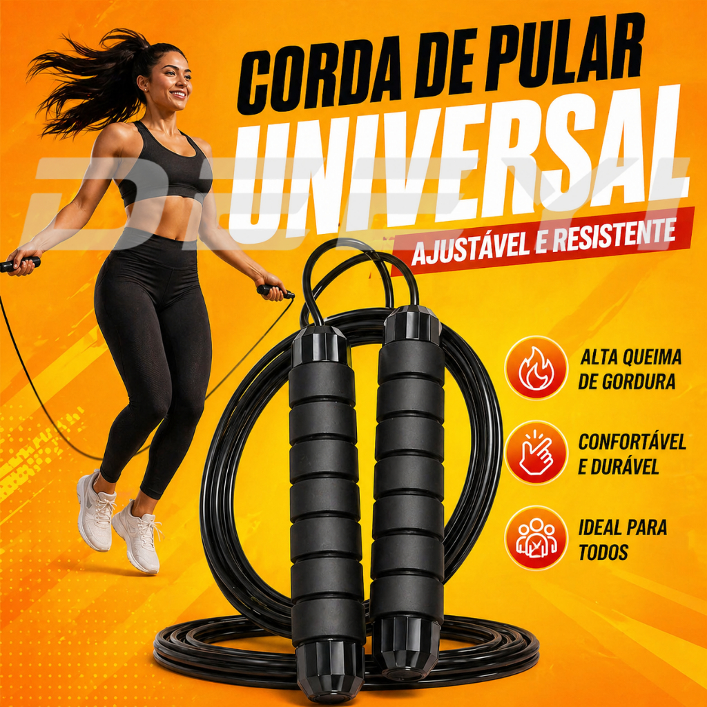 DEEYI Corda De Pular Crossfit Profissional 3M -Para Fitness
