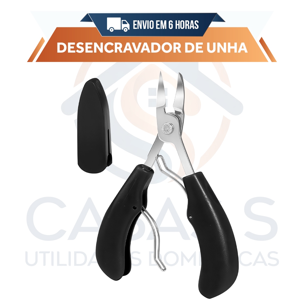 Grande Alicate Cortador de Unhas / Manicure Pedicure Desencravador de Unha Grossa Encravada1