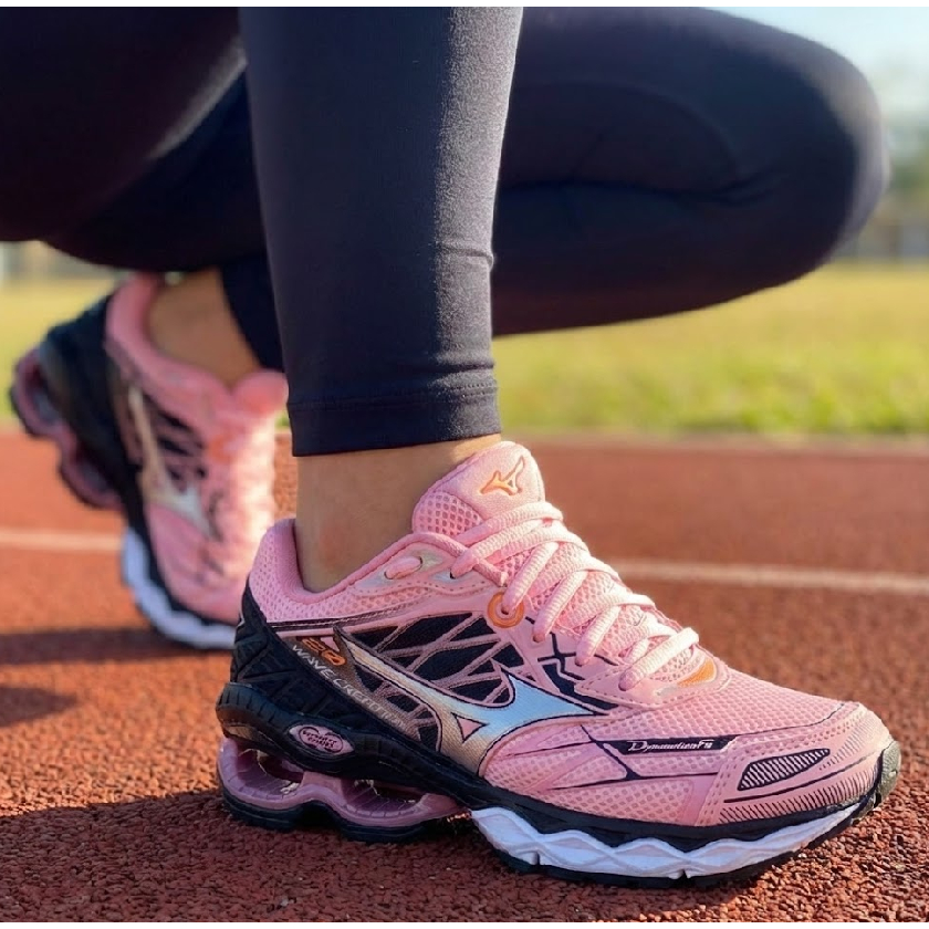 Tênis feminino com Solado Antiderrapante com amortecedor para Academia e Corrida do 33 a 42 especial