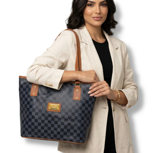 Bolsa Feminina Grande De Ombro De Lado para Faculdade Trabalho Passeio Envio Imediato