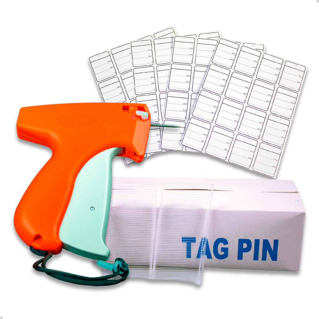 Máquina Etiquetadora Aplicador Tag Pins/1000 Pinos/1000 Etiquetas Para Roupas e Tecidos