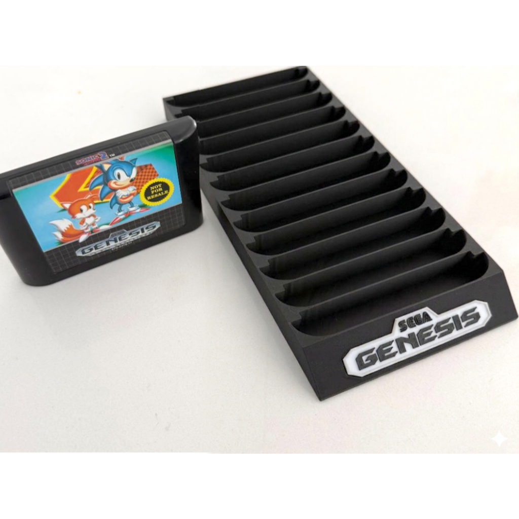 Base Expositor Para 12 Jogos Sega Mega Drive / Sega Genesis