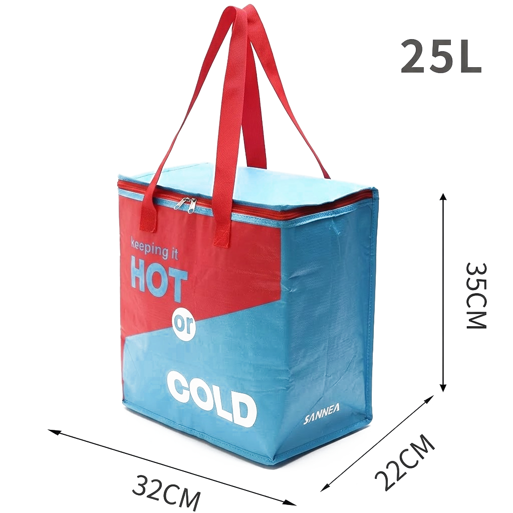 Bolsa Térmica 25L Impermeável para Camping e Praia