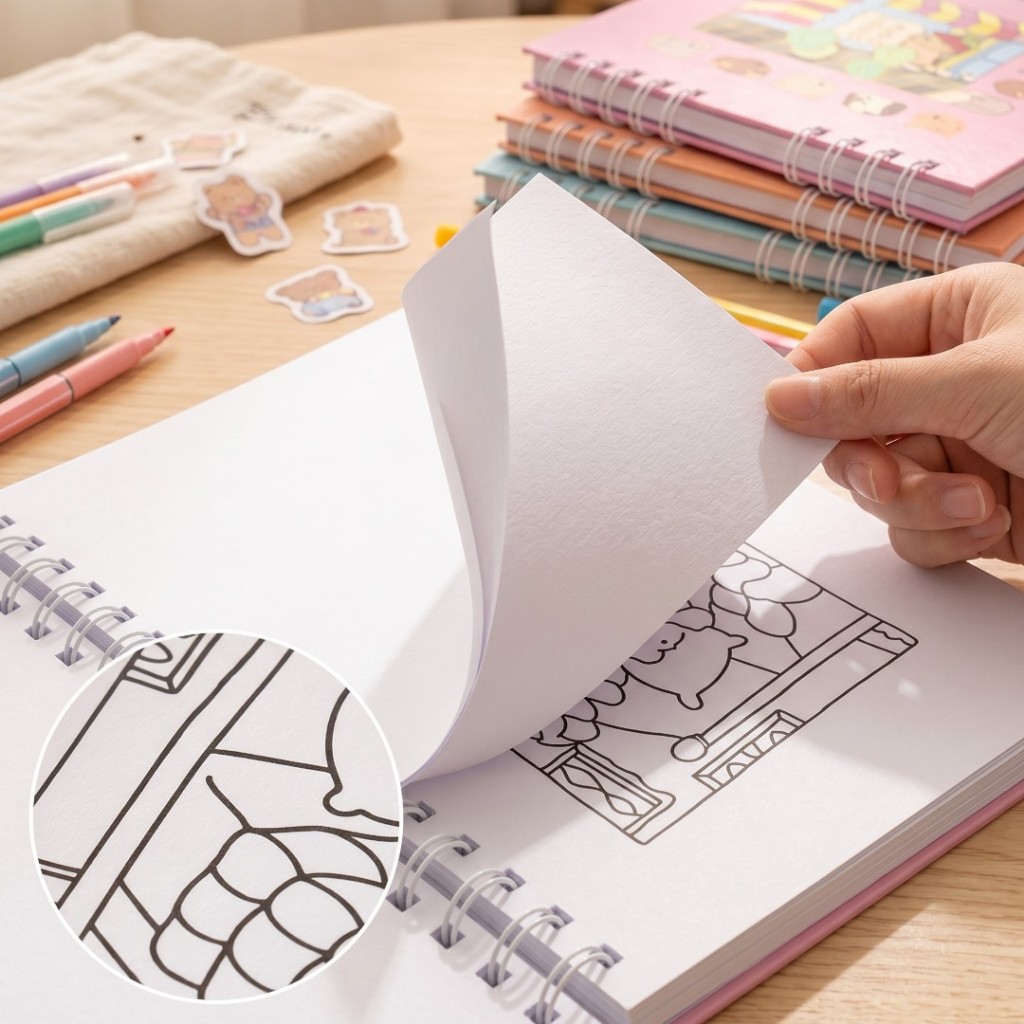 Kit com 5 Livros de Colorir – 50 Folhas Cada | Papel Grosso | Pronta Entrega