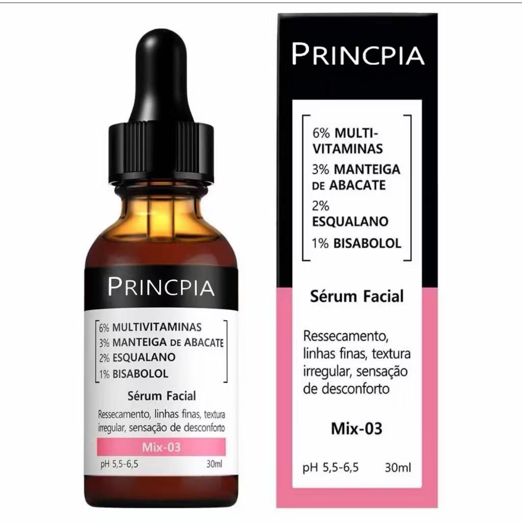 Kit 1/2 Princpia Mix-03 Sérum | Pele seca, linhas finas, textura irregular e desconforto cutâneo