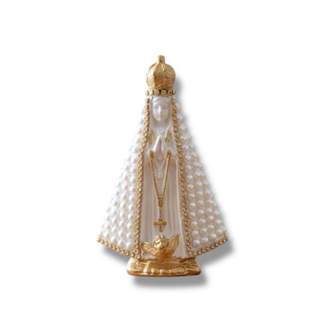 Imagem Nossa Senhora Aparecida Perola 15cm
