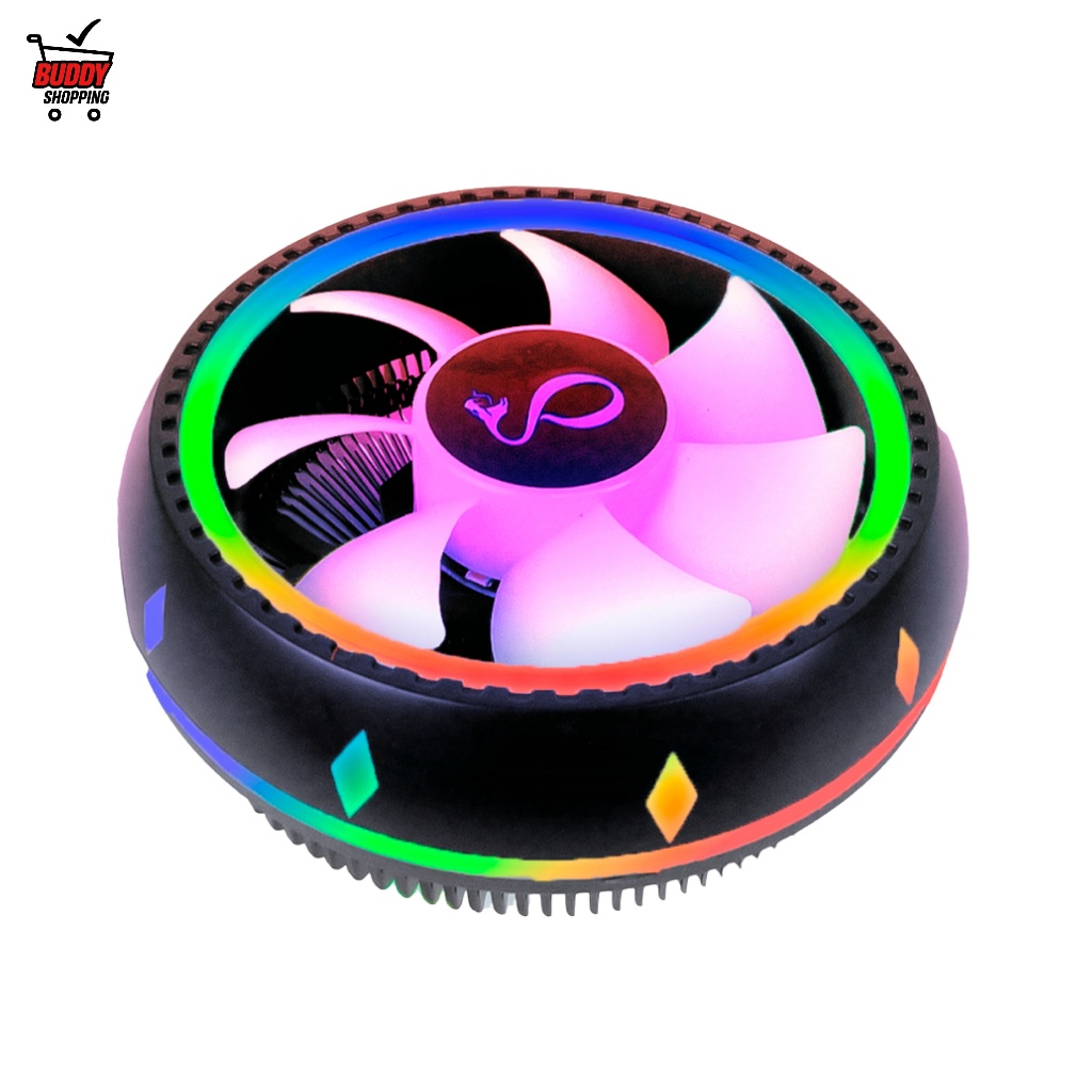 COOLER RGB PARA PROCESSADOR | Ventoinha PC CPU Intel AMD
