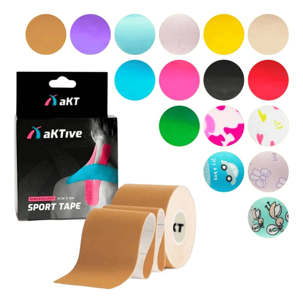 Fita Kinesio Tape Bandagem Crossfit esportes/Aktive Tape
