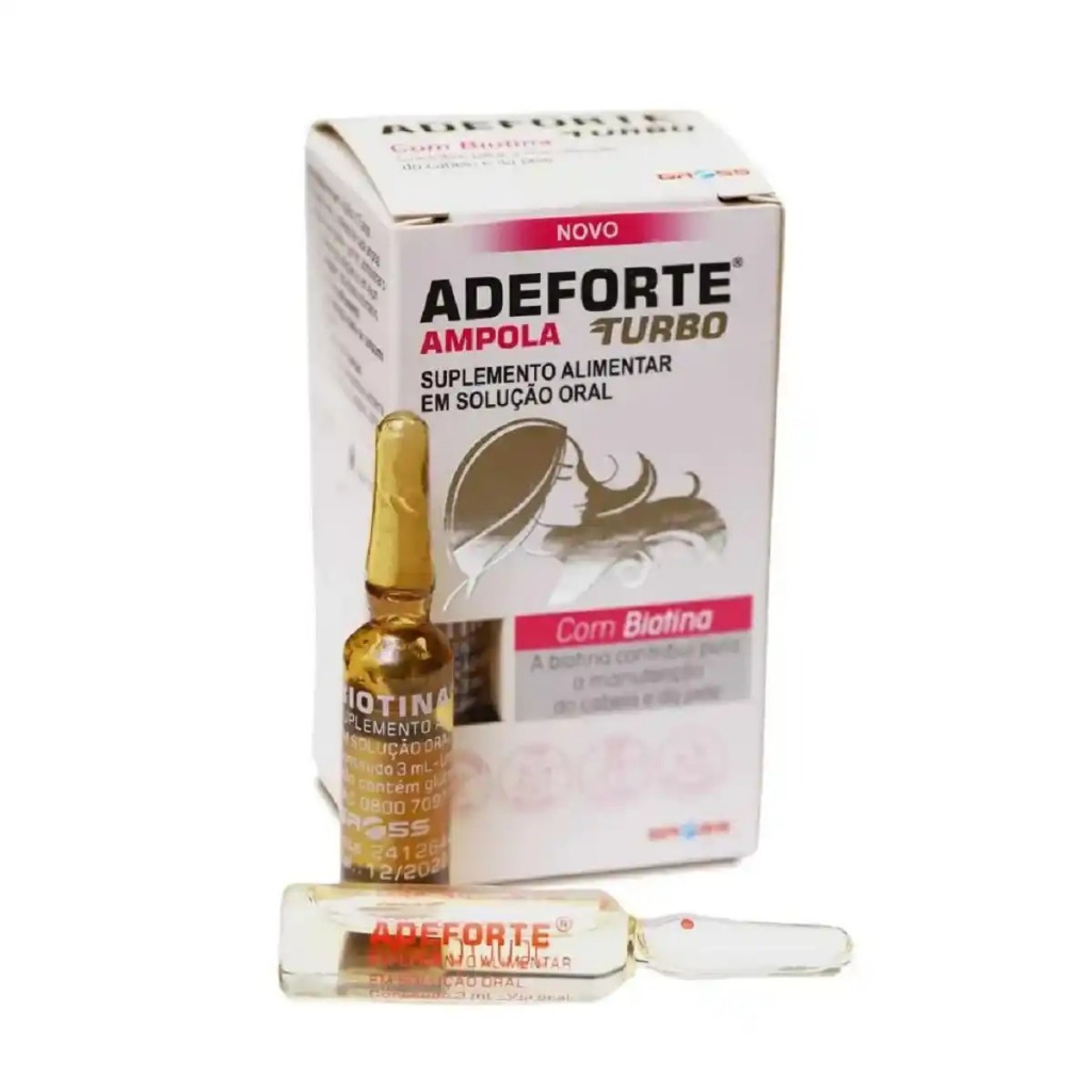 Adeforte Turbo + Biotina 3ml - Gross