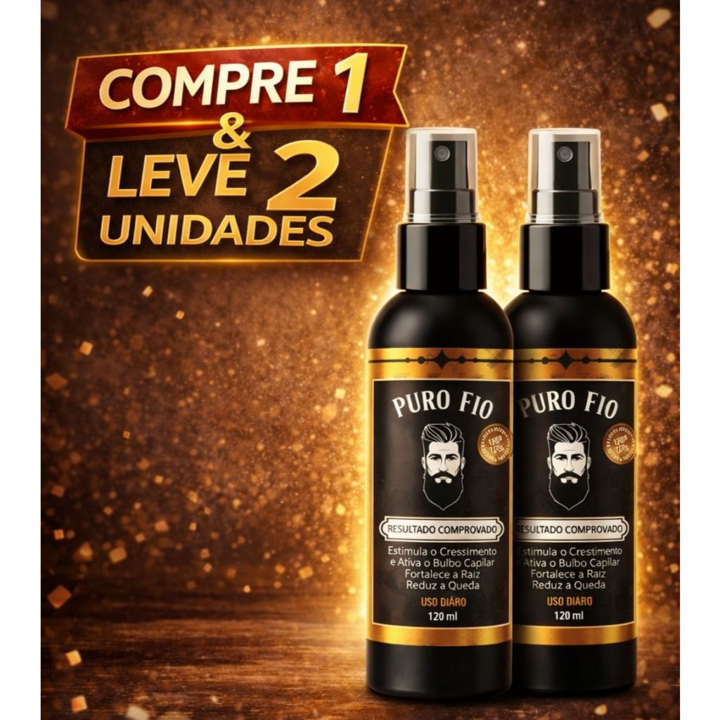 Kit 2 Tônico CapilarPro Barber MinoxDNACapilar Spray 120ml Crescimento Barba Cabelo Rápido Envio Imediato