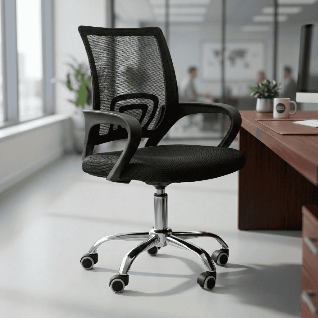 Cadeira Secretária Ergonômica Line Mesh Nr-17 Corporativa