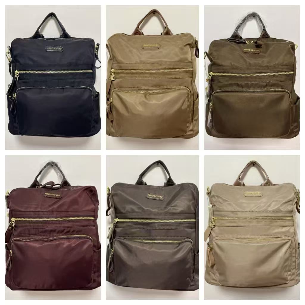 Mochila feminina Pavão de Ouro social tecido impermeável com alça de ombro Y1210-1