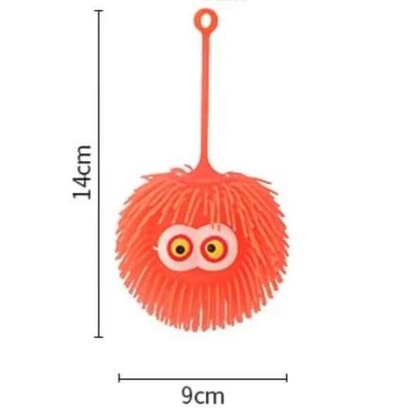Bola De Pele De Borracha Luminosa Elástica Bebê