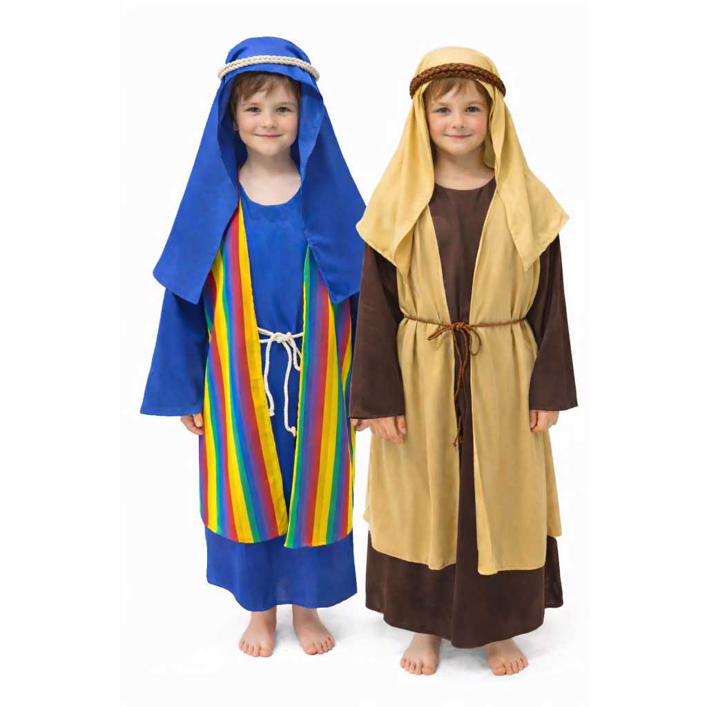 temas biblicos tunica de jose infantil e adulto