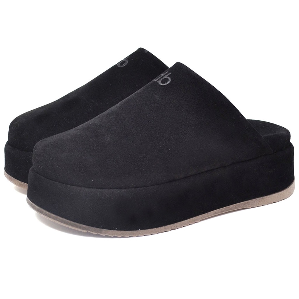 Mule Clog Babuche Feminino Preto DUBUY Shay 1904FG