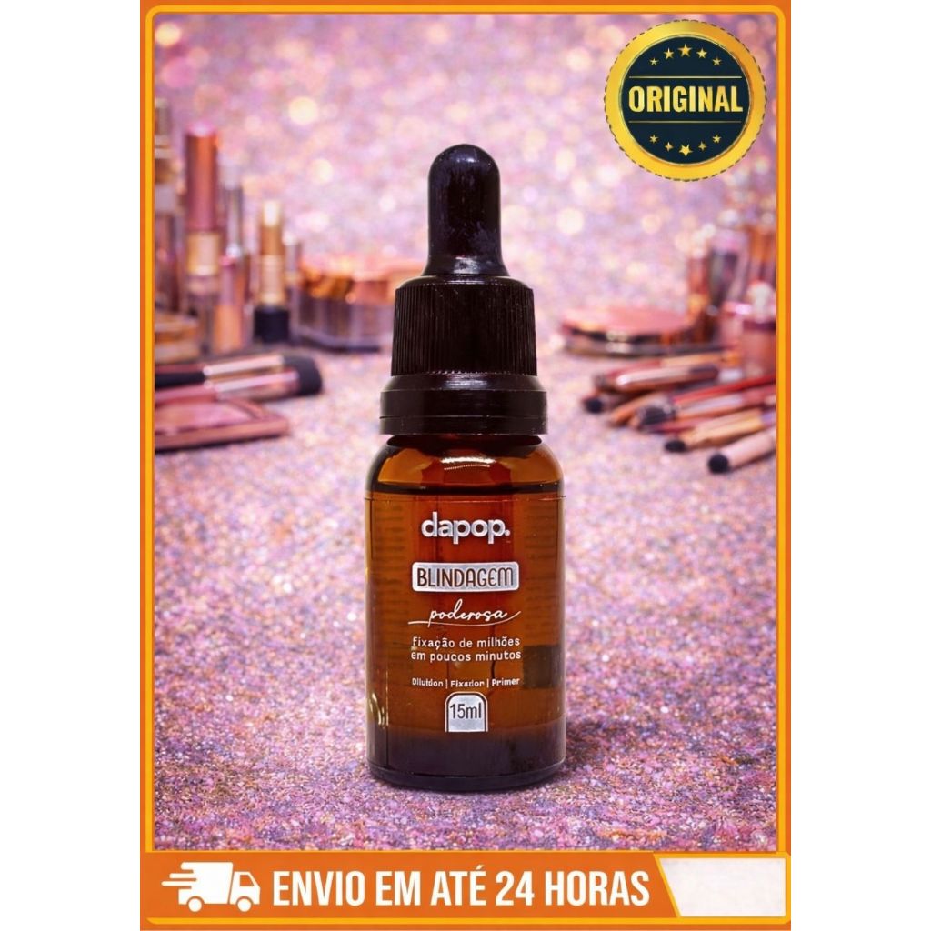 Blindagem Dapop Poderosa – Primer Facial, Fixa Maquiagem, Hidrata e Não Oleosa