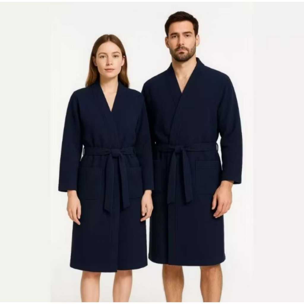 Roupão Adulto Masculino Feminino Toque Macio Confortável Frio Inverno