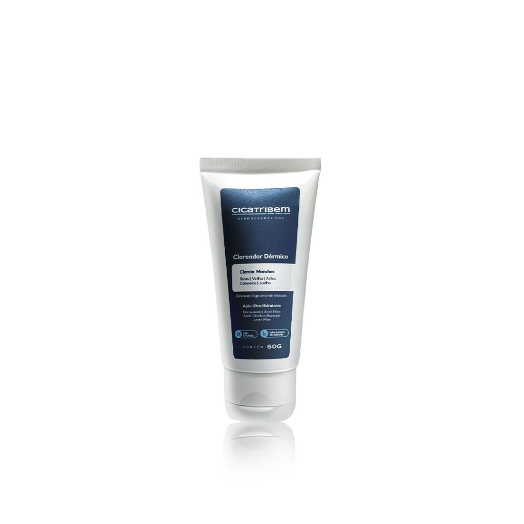 Clareador de Manchas para Virilha, Axilas e Melasma 60g - Creme Clareador - Cicatribem