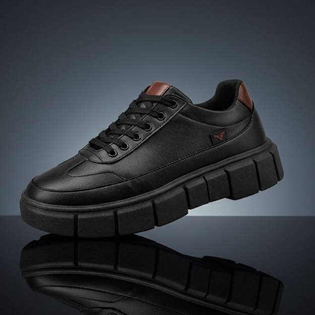 Tênis Masculino Casual Confortável Sola Alta Oversize Plataforma Sola Alta