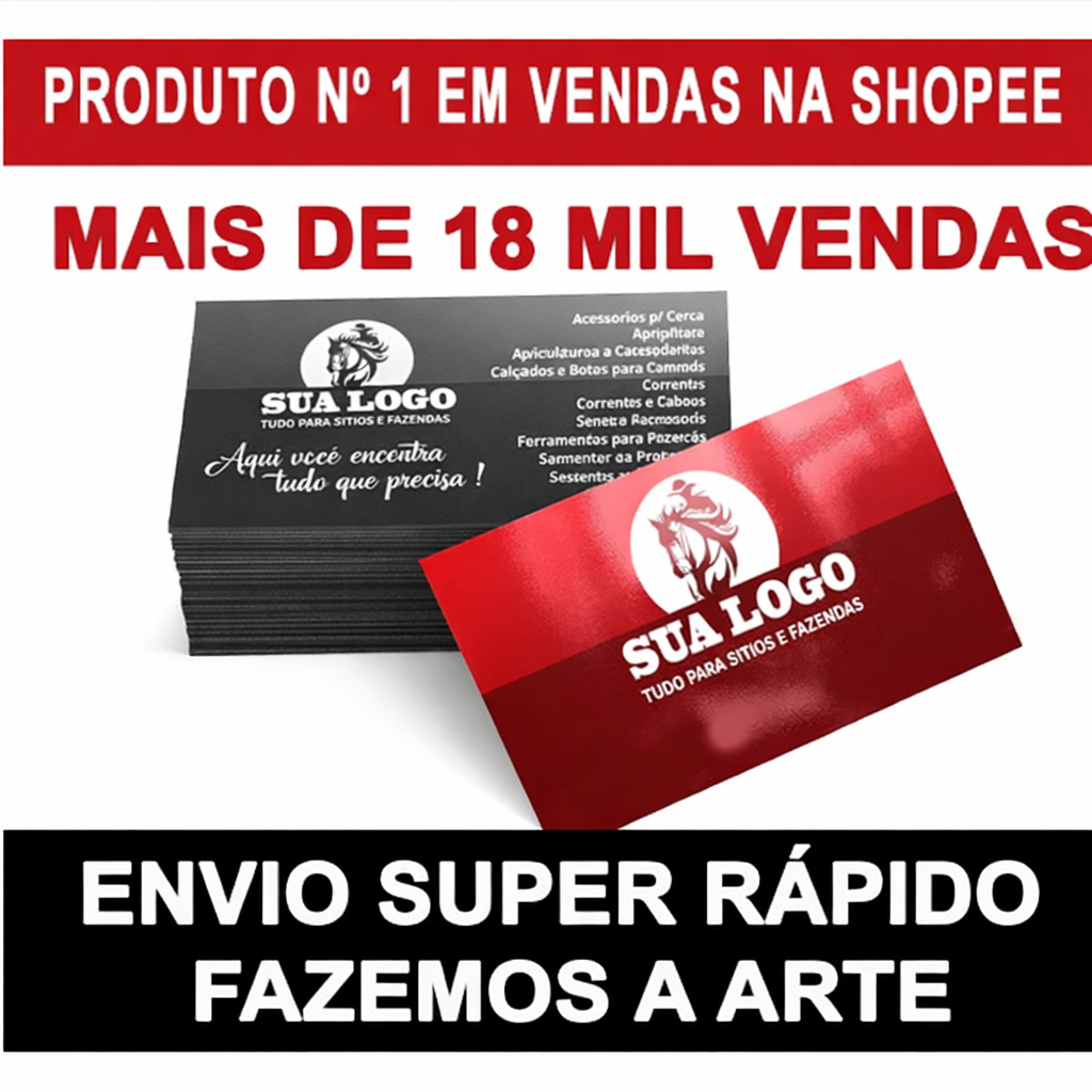 Cartão de visitas 1,000 und ( criamos a arte )                              Papel para impressão e Fotocópia