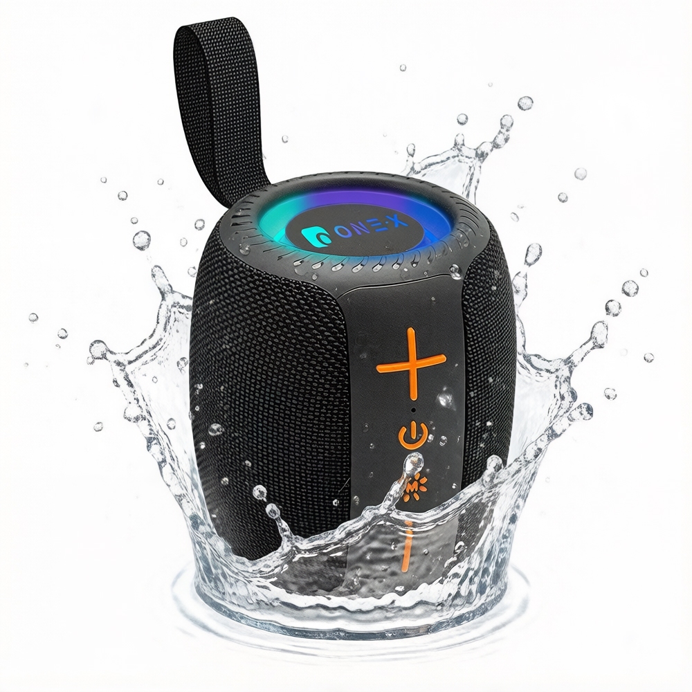 【Onex】Caixa De Som 50W Portátil Bluetooth TWS /USB/SD/FM IPX5 À Prova D'água Promoção Presente 1200mAh