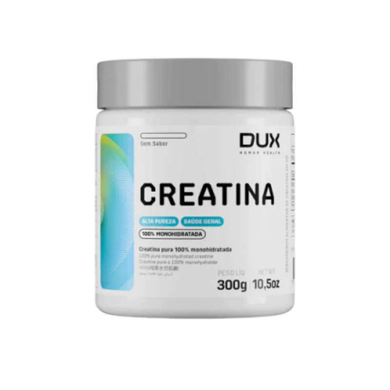 Creatina Monohidratada DUX Nutrition 100% Pura Original – Ganho de Massa Muscular Força