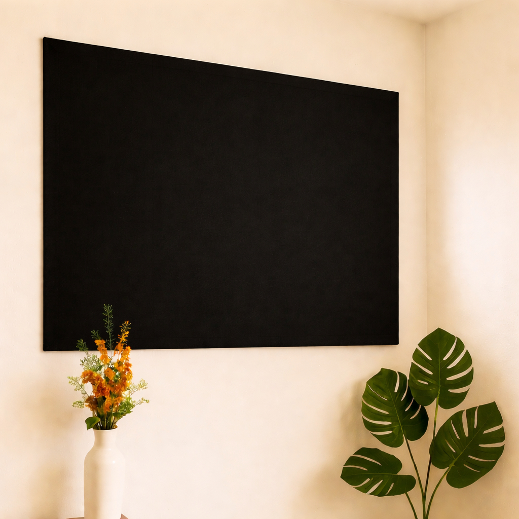 Cortina Painel Blackout Com Velcro Autocolante Para Sala Quarto Cozinha Escritório Veda 100% a Luz