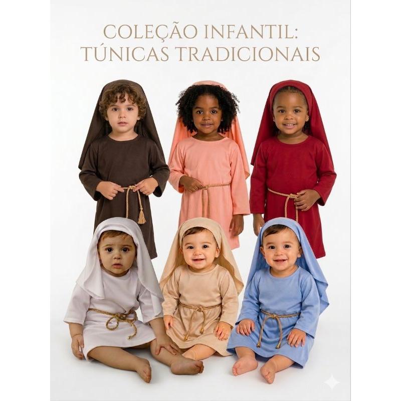 Fantasia bíblica para bebê e crianças pequenas, mesversario, fantasias bíblicas para bebê, ENVIO IMEDIATO