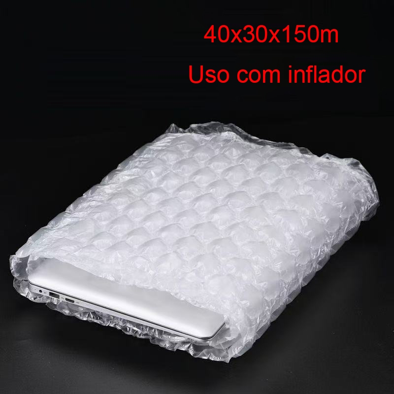 plástico bolha Filme Bolha Inflável Refil para Requer Máquina para Inflar 10 COL 40x30x150m