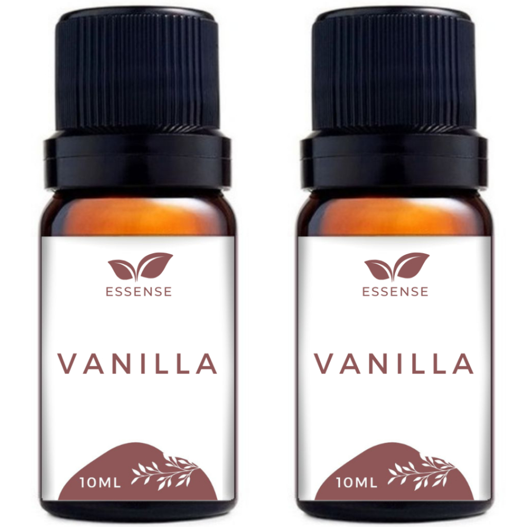 2 Essências de Vanilla 10ml Hidrossolúvel Aromatizador Difusor Umidificador Essência Baunilha Vanila