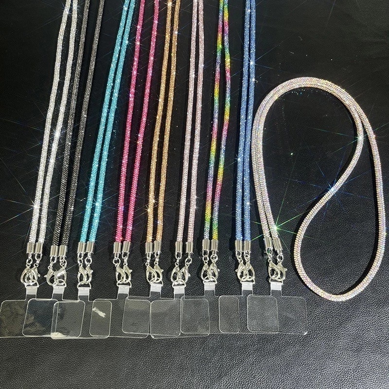 Salva Celular Cordão Proteção 1,2M para Celular com Brilho Resistente Contra Roubo