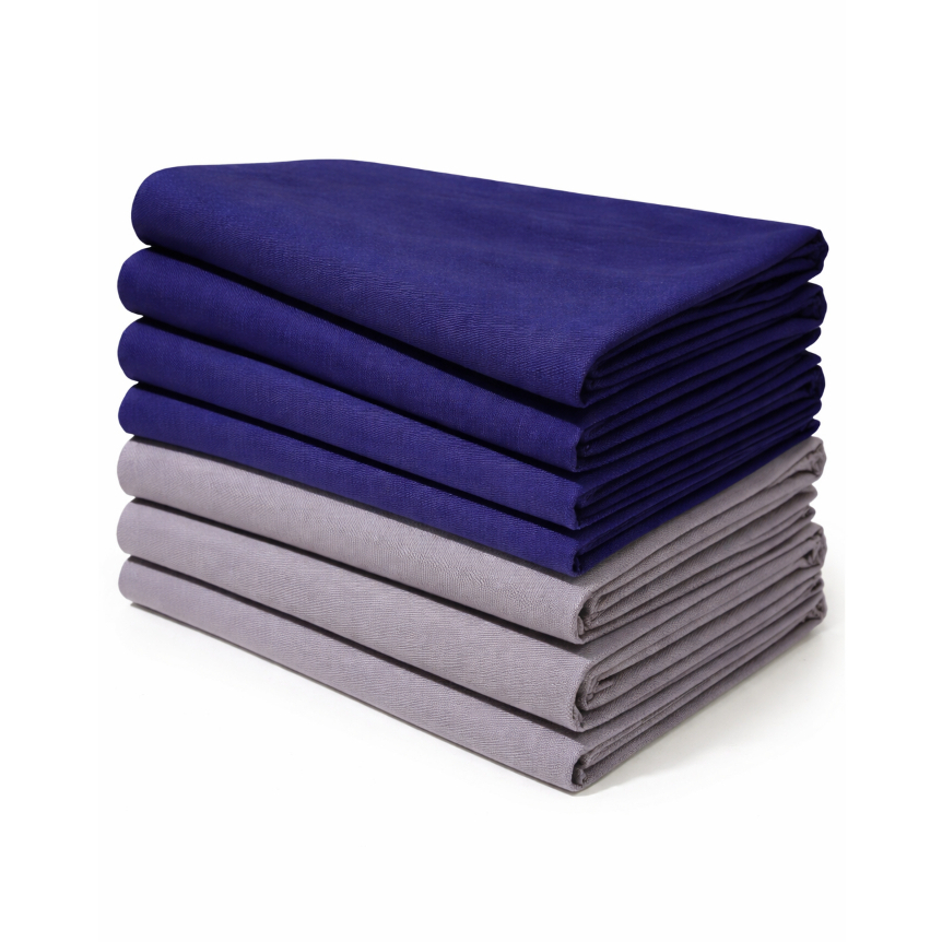 2kg Retalhos de Brim- Combos no Cinza ou Azul Marinho.