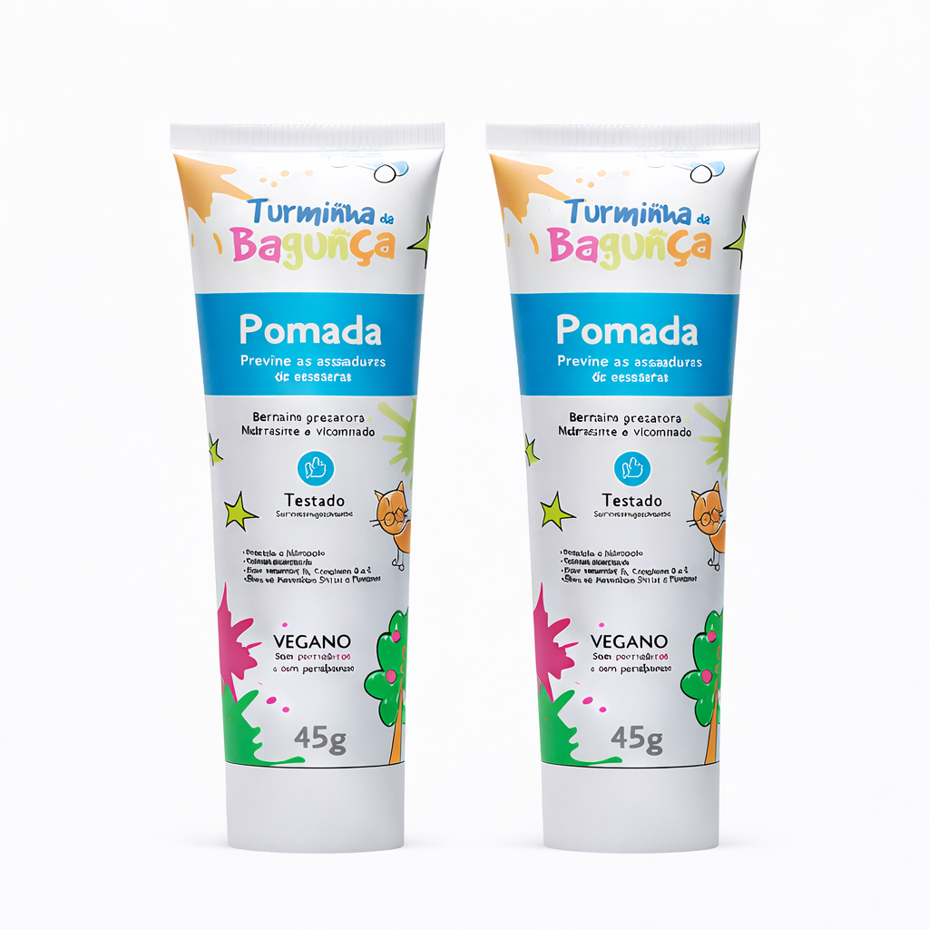 Kit 2 Pomadas Assadura Turminha Da Bagunça 45g