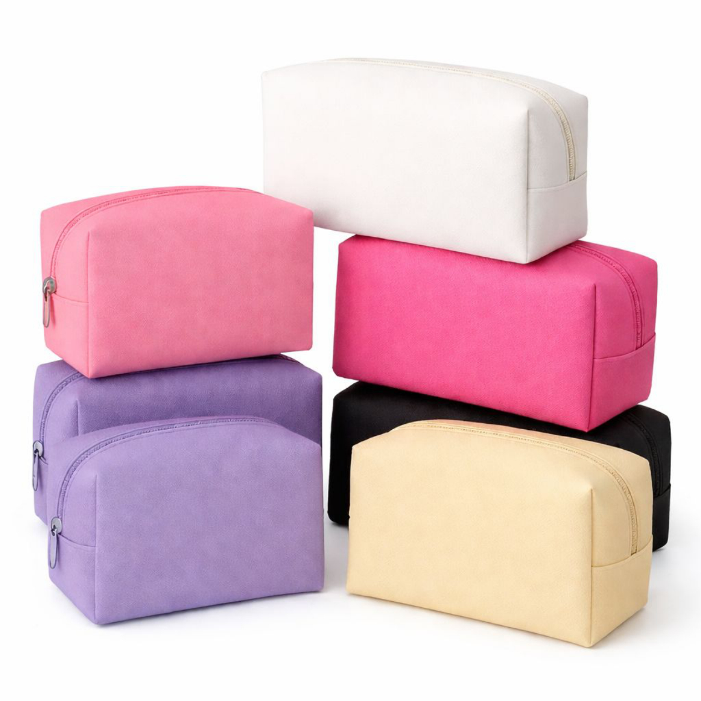 Kit 10 Bolsa Necessaire Multiusos Tamanho Grande para Viagem - Variações com 2 Unids, 4 Unids, 5 Unids e 10 Unids