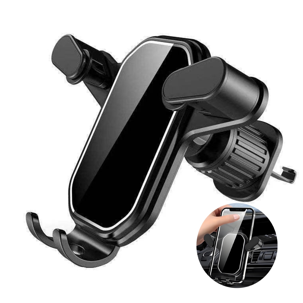 Suporte Veicular Carro Para Celular 360 ° Giratório Universal Multifuncional Ventilacao Air