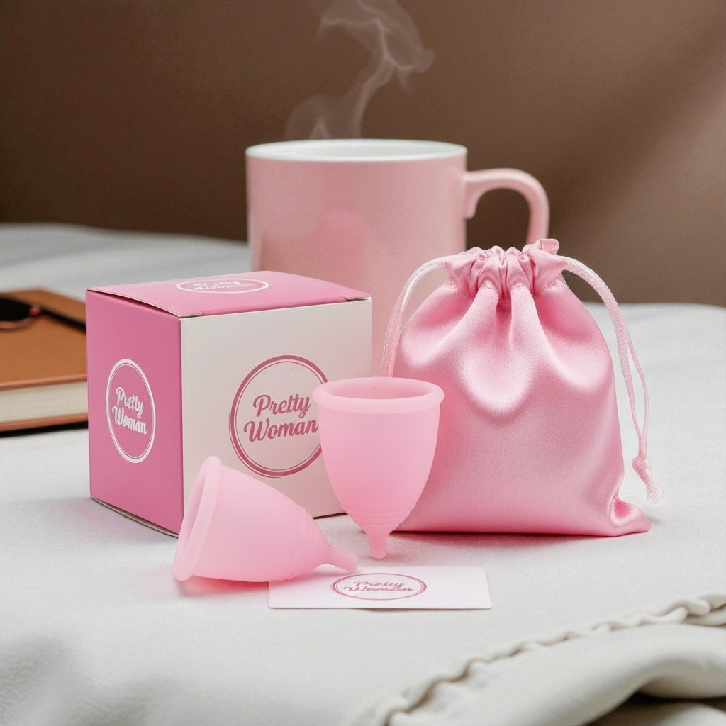 3 Coletores Menstruais Ecológico Reutilizável Silicone Medicinal Hipoalergênico Pronta Entrega