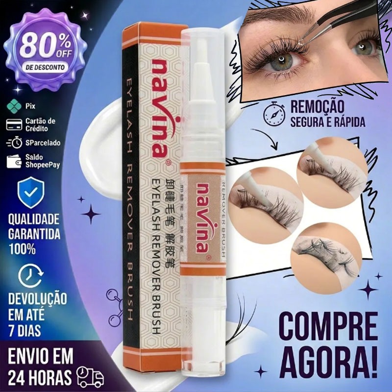 Caneta Gel Removedor Navina Professional Lash Cola Removedor De Pestanas Gel Extensão 8ml De Alta Qualidade Para Pestana