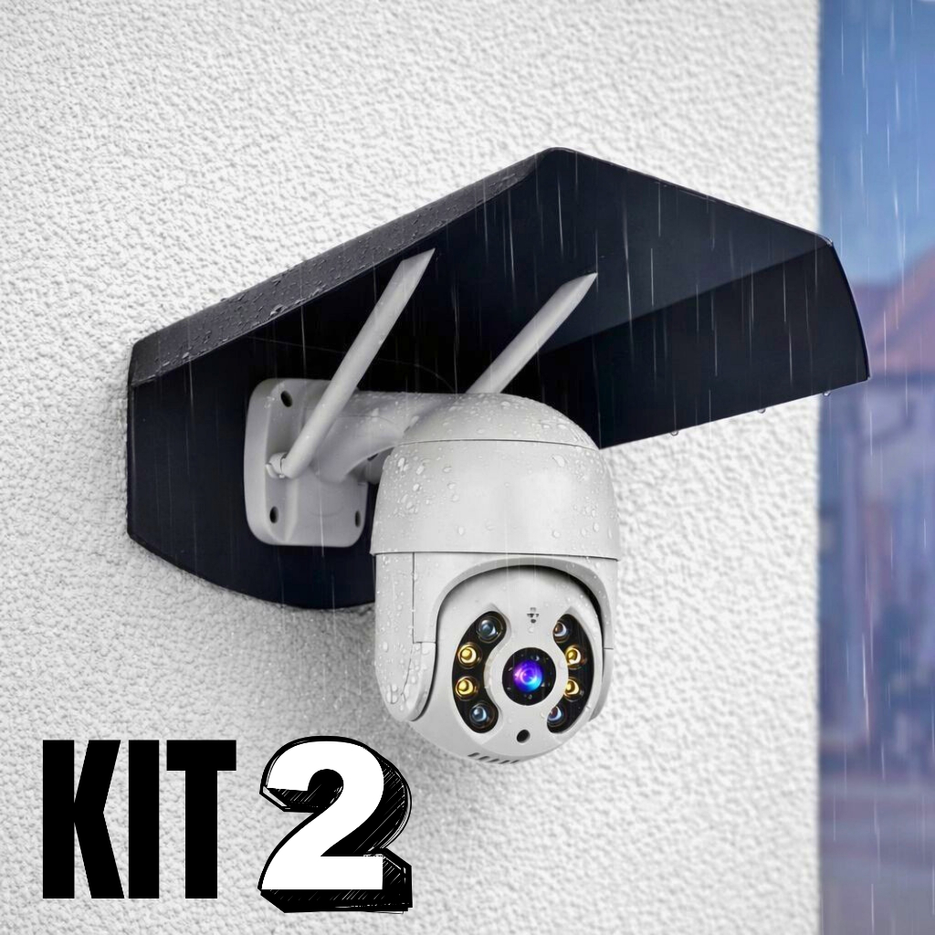 Protetor De Camera Segurança Kit C/ 2 Proteção Universal