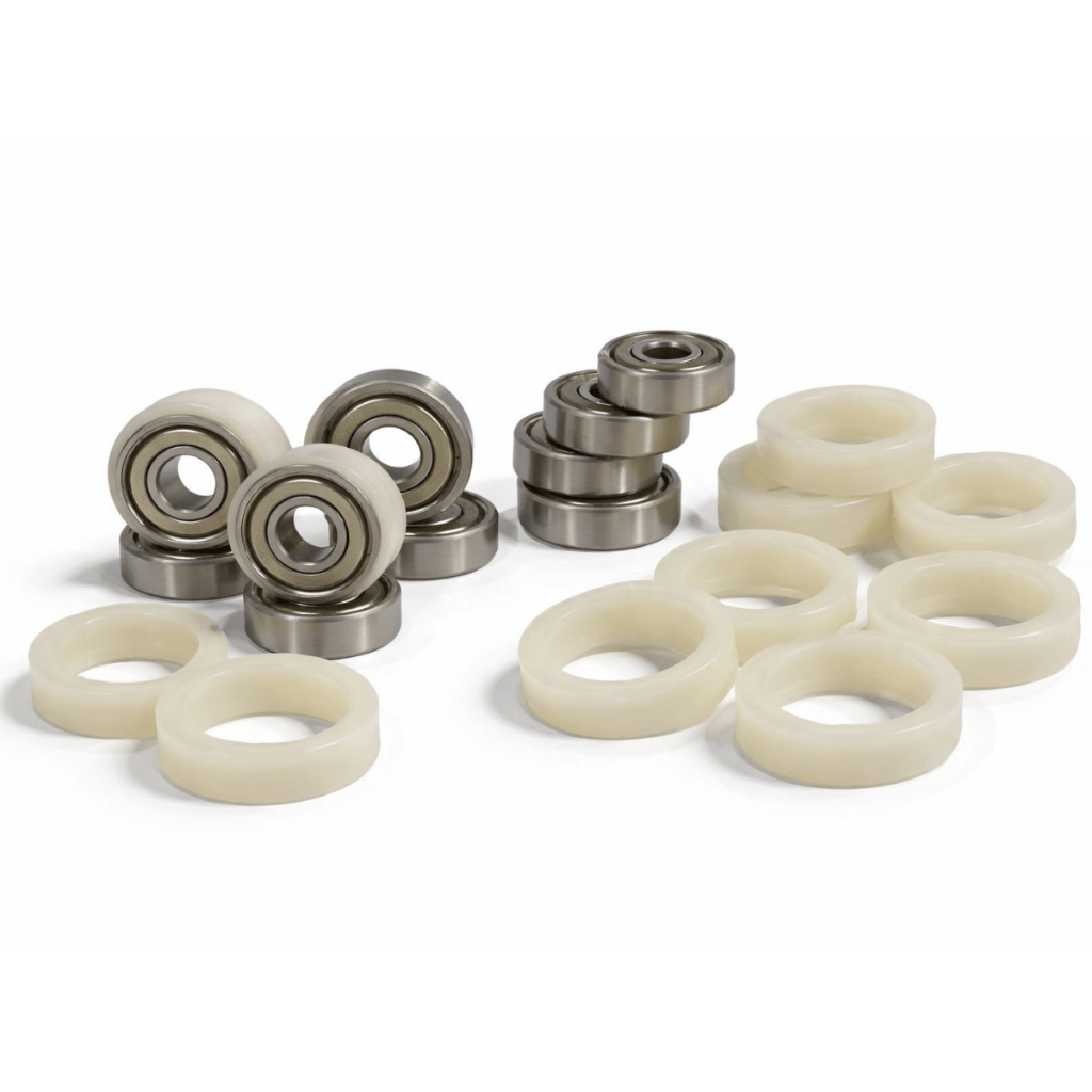 Kit 10 Bucha + 10 Rolamento 608ZZ Ventilador Arno Britânia 8x22x7 Silencioso Alta Durabilidade
