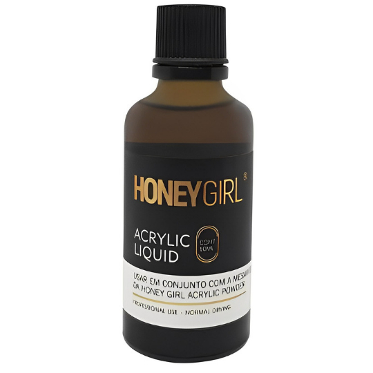 Liquido Acrilico Monomer Honey Girl Unha De Porcelana 50ml