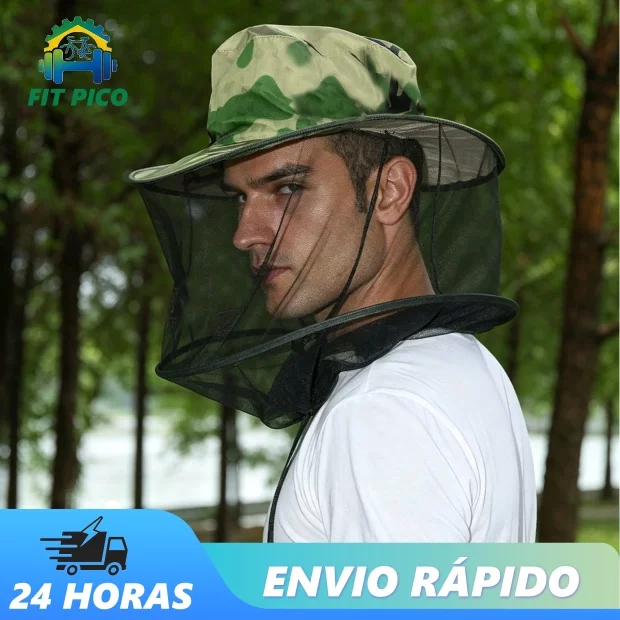 Chapéu De Pescaria De Abelha Camuflagem Para Pesca