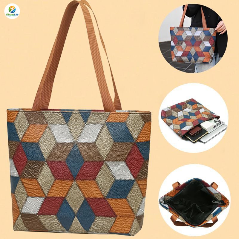Bolsa de Ombro Feminina Grande em Couro – Estilo Elegante e Fashion, Tote Versátil de Alta Qualidade