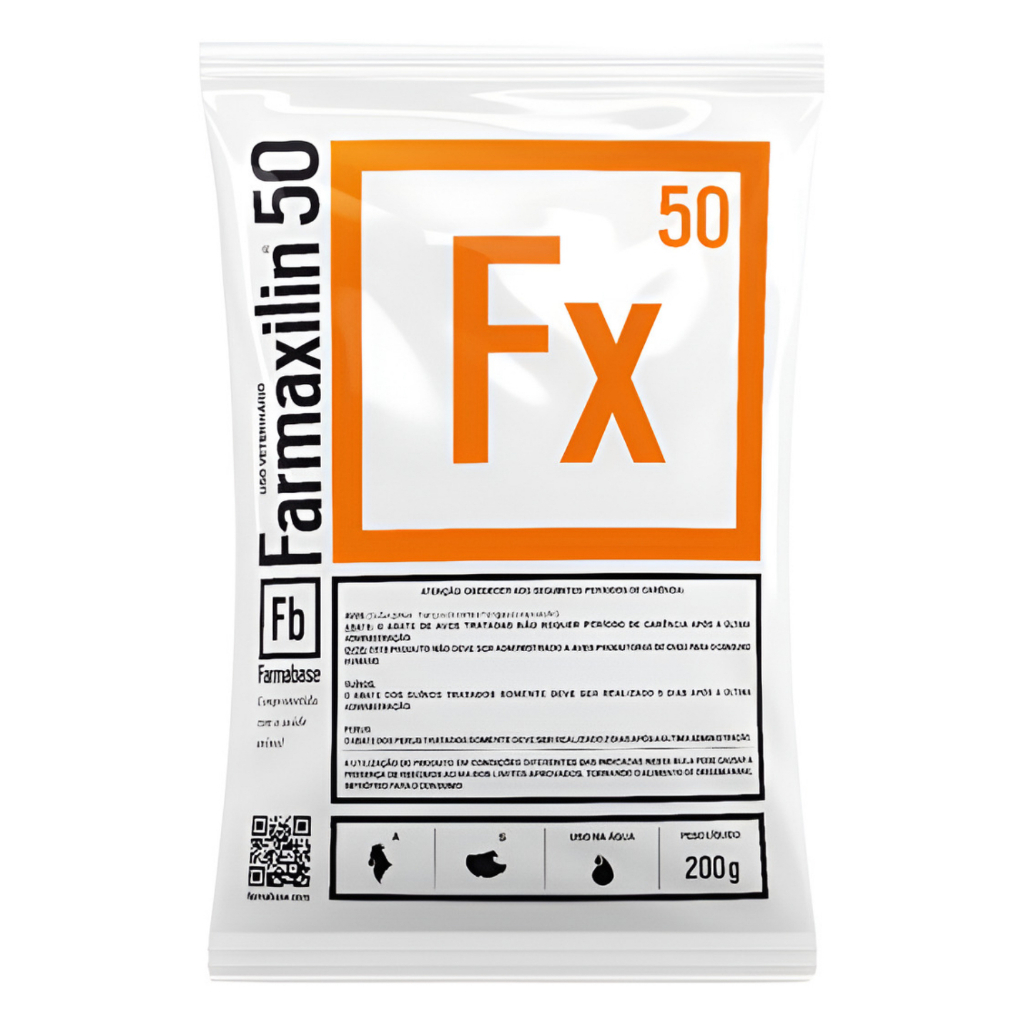 Farmaxilin 200g EMBALAGEM ORIGINAL DE FÁBRICA Amoxilina - Farmabase Amoxicilina