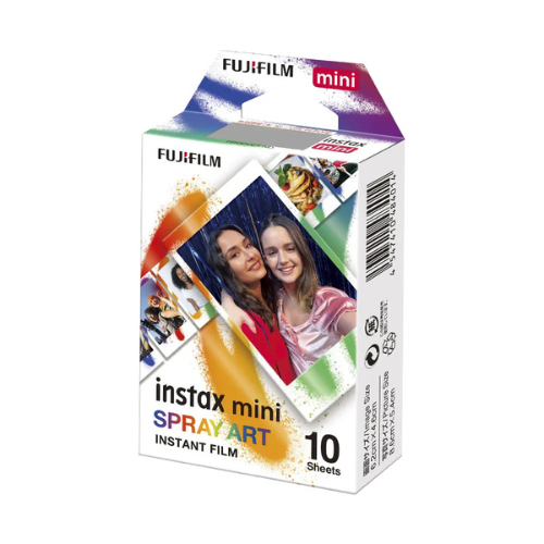 Filme Instantâneo Fujifilm Instax Mini Spray Art - 10 Fotos