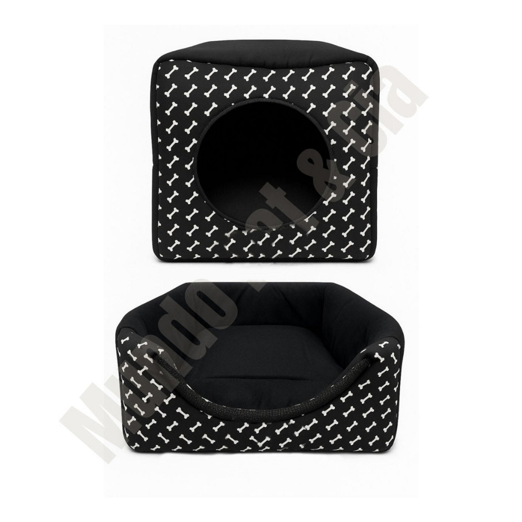 casinha cama toca lglu 3 em 1 para cães e gato tamanhos P,M,G, fundo impermeável colchão removível  linha Premium