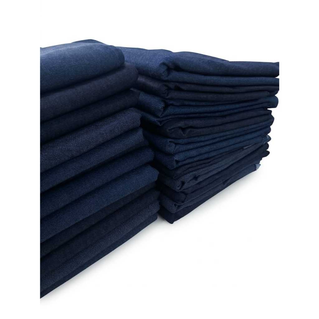 Retalhos de Tecido Jeans, Retalhos de Jeans 1kg p/ Tapetes, bolsas, sacolas, bermudas 100% algodão