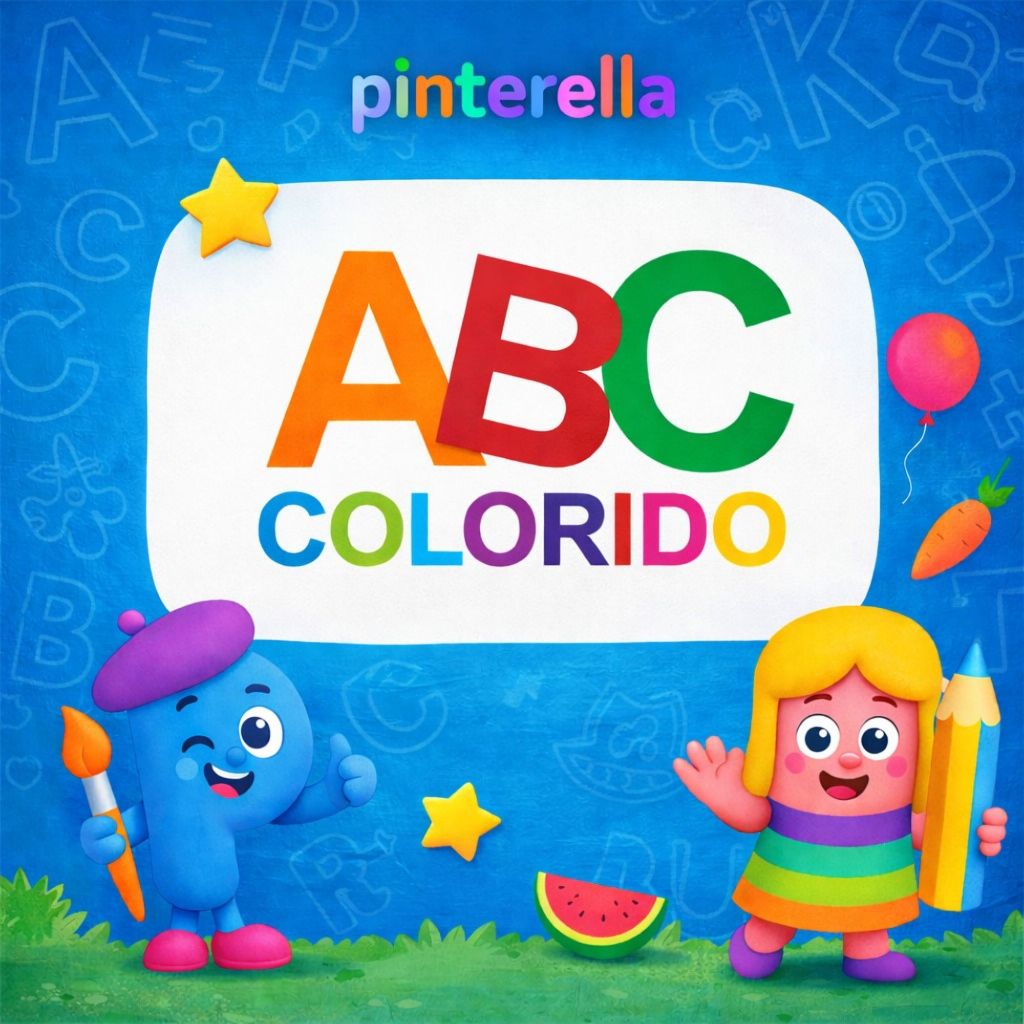 Livro Infantil Colorir Alfabeto Abc Colorido Educativo