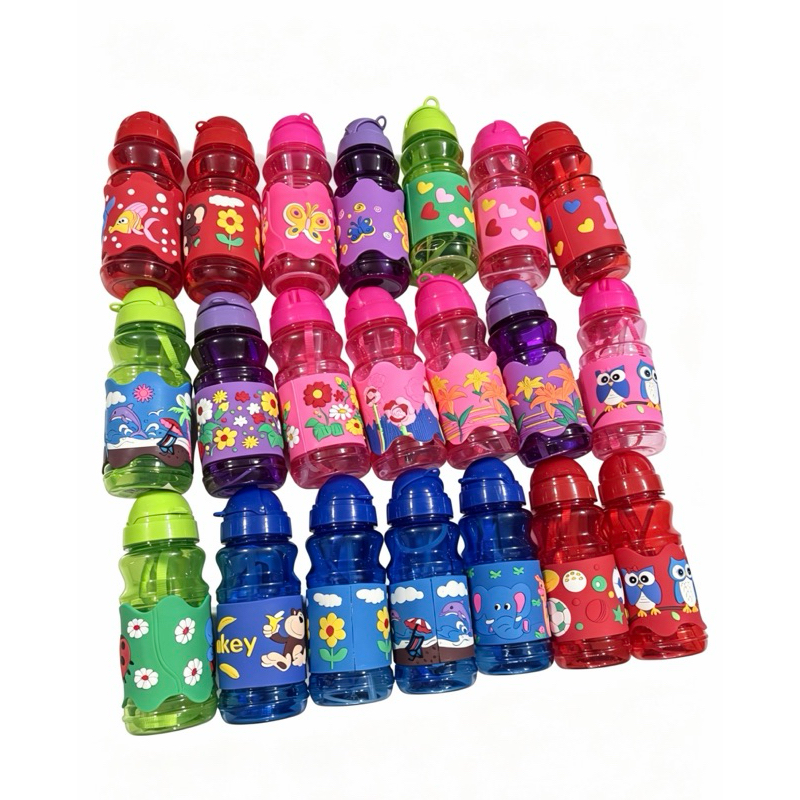Garrafa infantil colorida 400 ml Garrafa de animais garrafa de bichinhos 3M-1040
